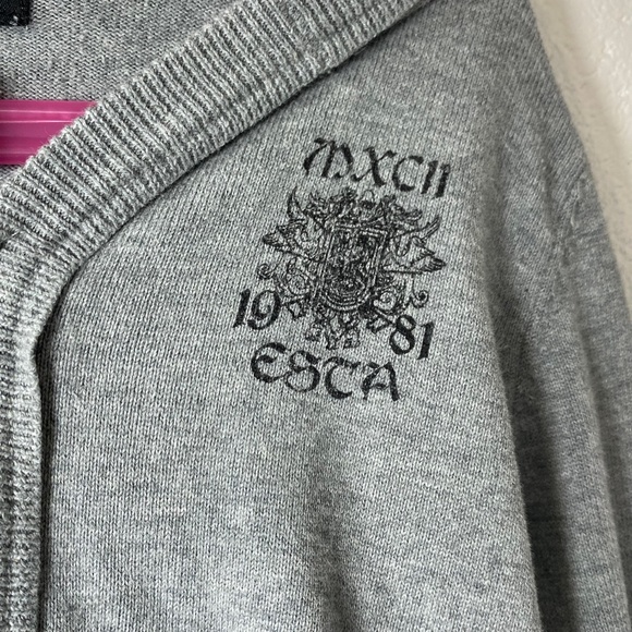 Urban Gray Zip Up Sweater Hoodie Size SMALL - Picture 2 of 7